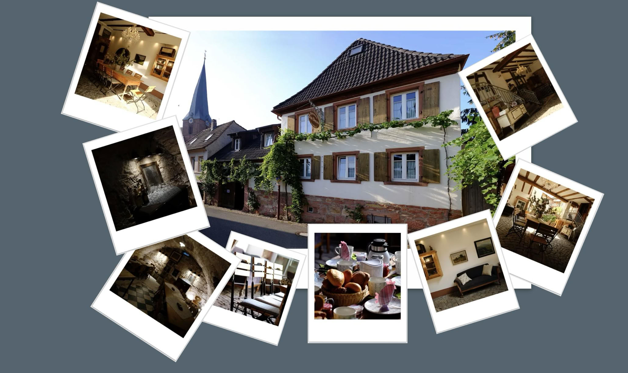 "zumdreher" Ferienwohnung mit Frühstück in Rhodt unter Rietburg